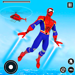 Cover Image of Unduh Flying Superhero Games: Flying Robot Hero Mission  APK
