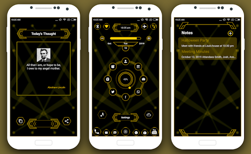 Screenshot of Trendy Launcher 4 - hi-tech