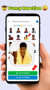Vadivelu Stickers - Tamil Chat