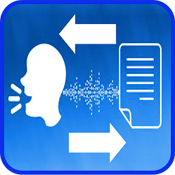Icon image text to voice