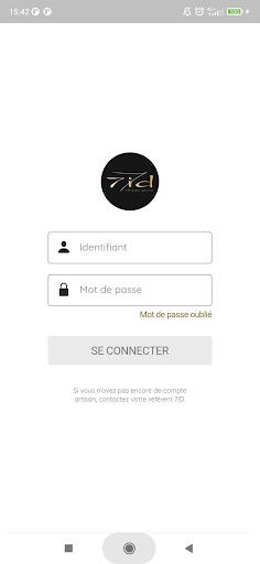 Android application 7ID Artisan screenshort