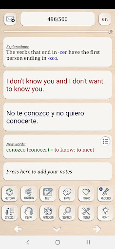 Learn Spanish from scratch 19.7 screenshots 1
