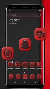 Black Red Leather Theme Unknown