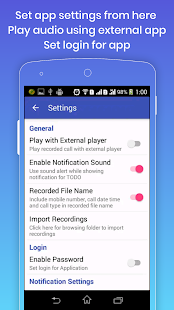 Call Recorder for Android[PRO] Capture d'écran