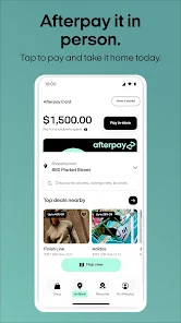 IN Store Purchases : r/Afterpay