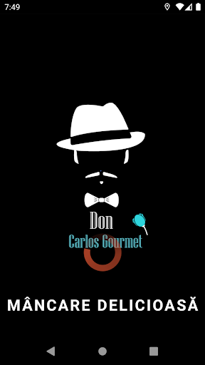 Android application Restaurant Don Carlos Gourmet screenshort