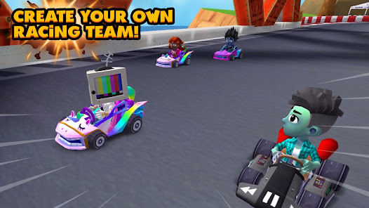 Boom Karts Multiplayer Racing Mod APK 1.33.1 (Unlocked)(Mod Menu)(Mod speed) Gallery 8