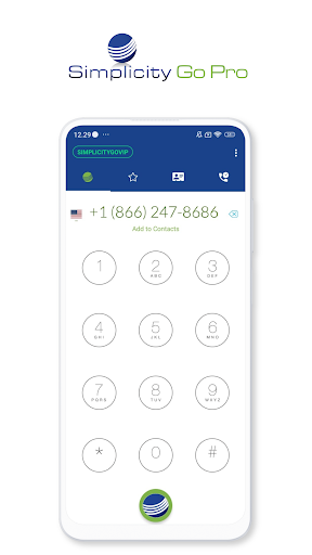 Android application SimplicityGo Pro screenshort