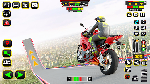 Simulateur De Conduite Racing Moto 1 Joueur