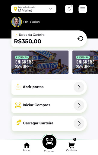 M Market Screen 3