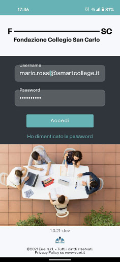 Android application SmartCollege FSC screenshort