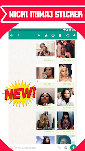 Captura de Pantalla 3 Nicki Minaj Stickers for Whats android