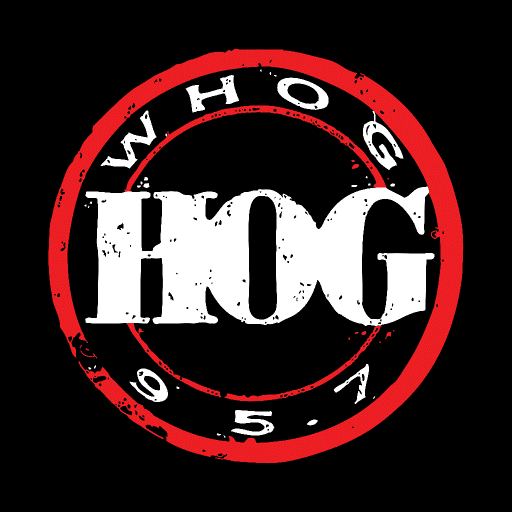 WHOG 95.7FM - The Hog logo