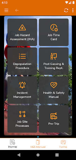 Android application CornerStone Group screenshort
