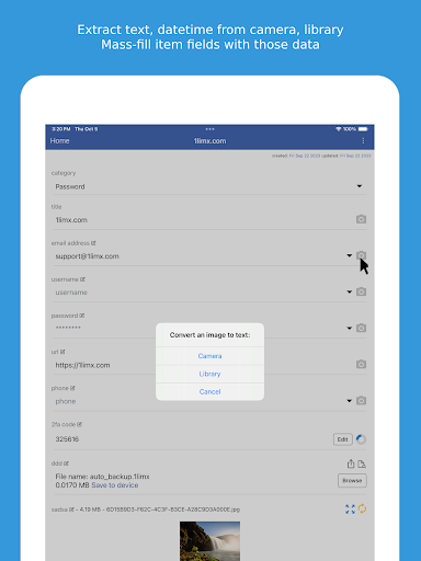 1LimX Data File Encryption