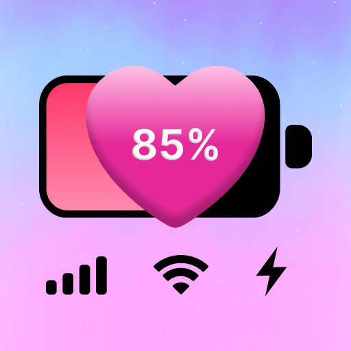 Emoji Battery - Battery Icon Logo