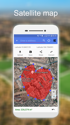 Distance And Area Measurement Screen 3