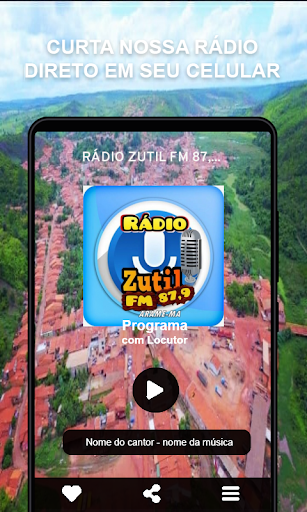 Android application RÁDIO ZUTIL FM 87,9 screenshort