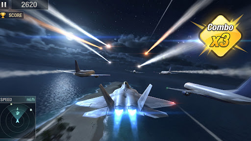 Jet Fighter Airplane Racing screenshot 2