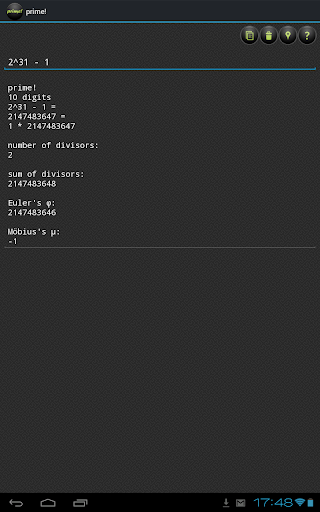 prime! Screen 2