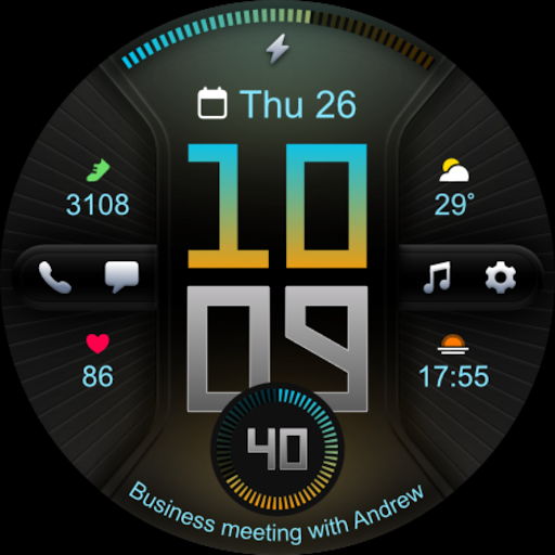 PRADO 78 Digital Watch Face screenshot 13