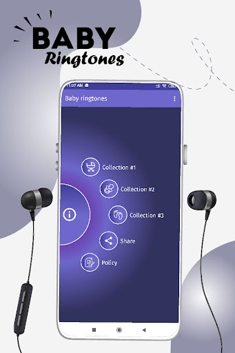 Android application Baby ringtones screenshort