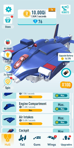 Idle Robots - Strategy - games
