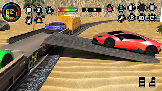 Game screenshot Cargo train car transport game mod apk