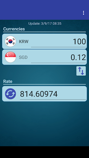 S Korea Won x Singapore Dollar Screenshot 1 - AppWisp.com