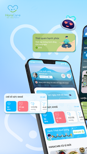 Android application HanaCare screenshort