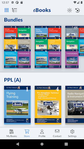 Android application Pooleys eBooks screenshort