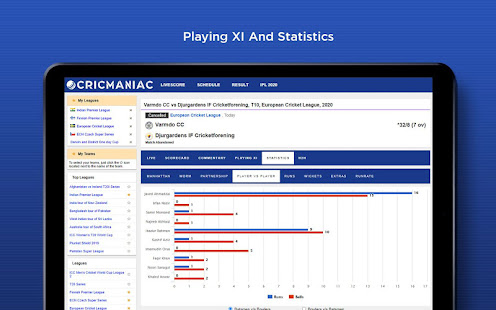 CricManiac - Live Cricket Scores 1.0 APK screenshots 11
