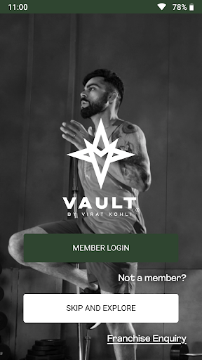 Android application Vault by Virat Kohli screenshort