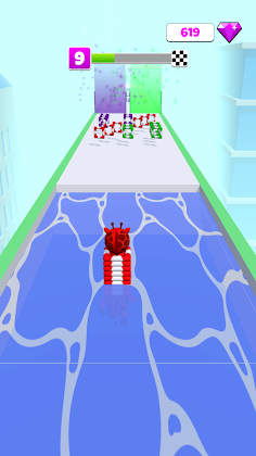 Long Neck Run 3d: Rings Stack - Screenshot 3