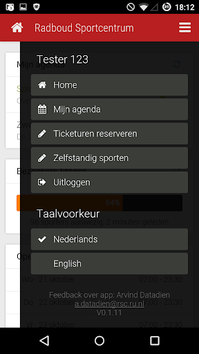 Radboud Sport & Culture Screen 3