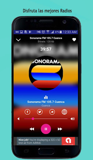 Radio Cuenca Ecuador Screen 2