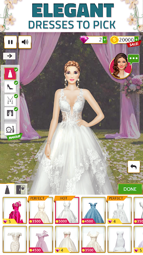 Super Wedding Dress Up Stylist Mod Mở Khóa Paid