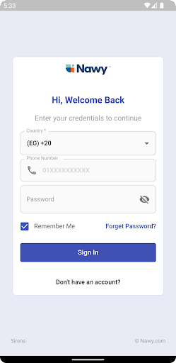 Android application Nawy Partners screenshort