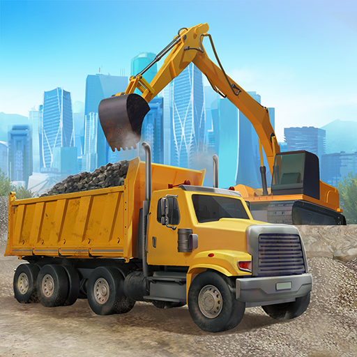 Global city: Building games logo