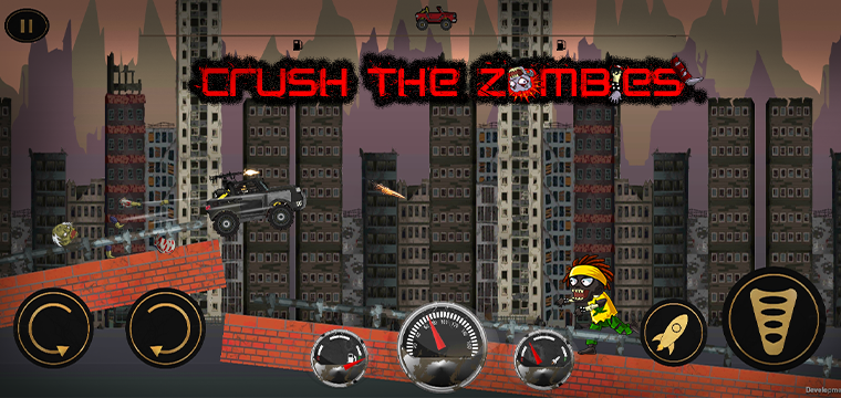 #3. Crush The Zombies (Android) By: GlistenSoftz