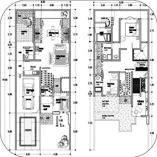 Multi-storey House Plan