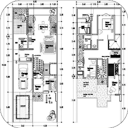 ਪ੍ਰਤੀਕ ਦਾ ਚਿੱਤਰ Multi-storey House Plan