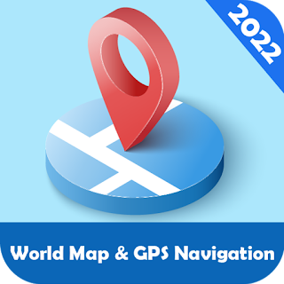 World Map And GPS Navigation