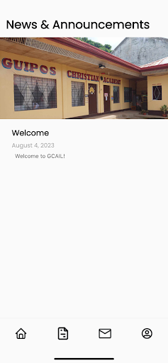 Guipos Christian Academy, Inc. Screen 3