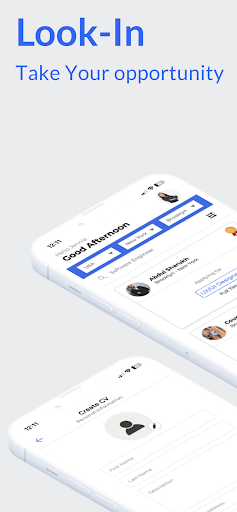 Android application Look-In screenshort