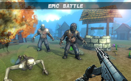 Code Triche Dead Target Army Zombie Shooting Games: FPS Sniper APK MOD (Astuce) screenshots 2