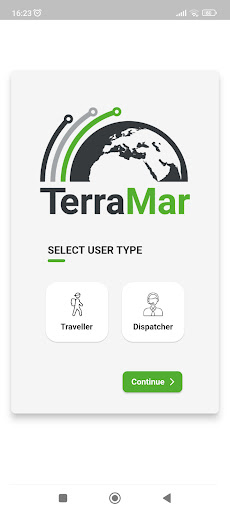 Android application Transport Booking screenshort