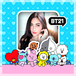 Cover Image of Download Cute BT21 Photo Frames HD 1.1.1 APK