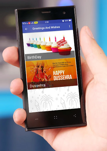 Greetings And Wishes Screen 2