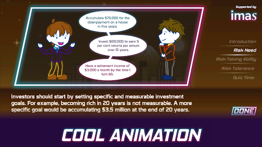 Lets Invest Together! Screen 3